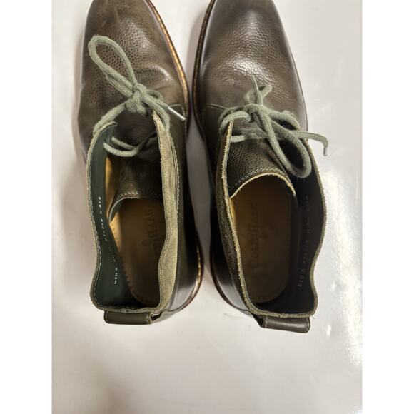 Cole Haan Nike Air Green Leather Chukka Boots Size 9.5 Men’s Amazing Quality